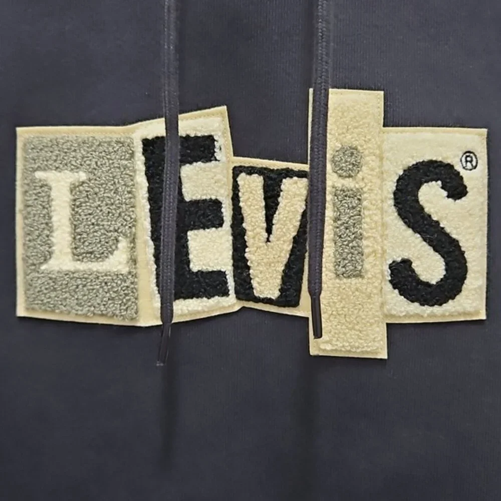 Levi's Skateboarding Hooded Sweatshirt Medium New Men's Comfort Classic Chenille